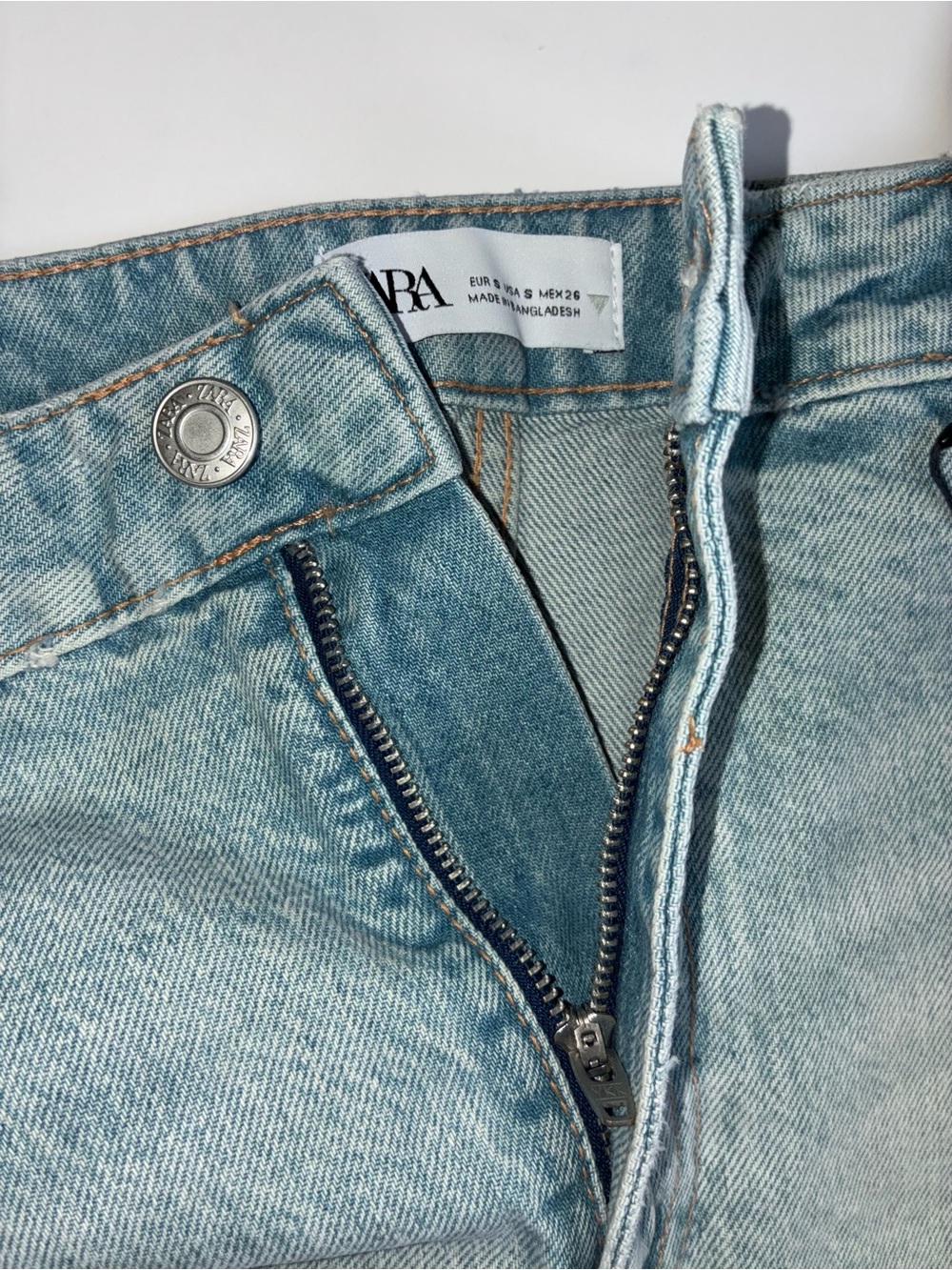 Zara - Denim Crop Tank Top - Picture 11 of 13